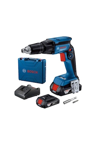 Bosch 06019K7020 Professional GTB 185-LI 2 AH Çift Akülü Alçıpan Vidalama Bosch 06019K7020 Professional GTB 185-LI 2 AH Çift Akülü Alçıpan Vidalama