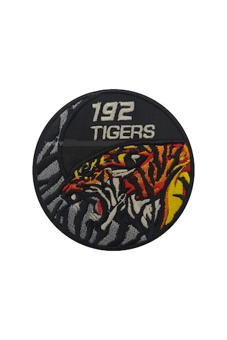 192 Tigers Filo Nakış Işleme Arma Patch Peç Yama 9 CM Çok Renkli 192 Tigers Filo Nakış Işleme Arma Patch Peç Yama 9 CM Çok Renkli