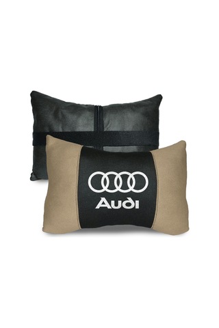 AUDI 100% PAMUKLU OTO ARAÇ OTO BOYUN YASTIK 2 ADET