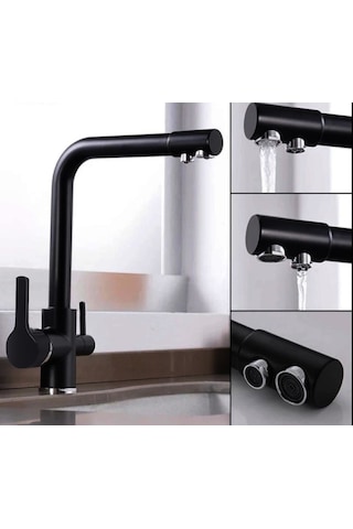 3 Yollu Arıtma Bataryası Şebeke Ve Arıtma Çıkış SİYAH