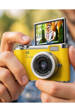 Northcity 48 Mp Kamera - 4k Video Çekim & Selfie Vlog Makinesi