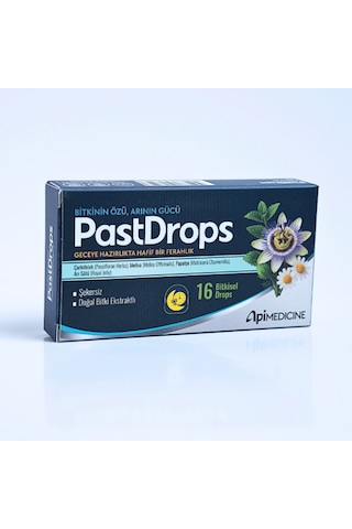 Apimedicine Pastdrops Rahat Uyku İçin Şekersiz Bitkisel Drops