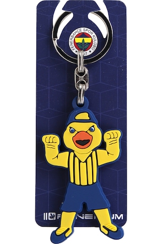 Yellow Maskot Silikon Anahtarlık Çok Renkli
