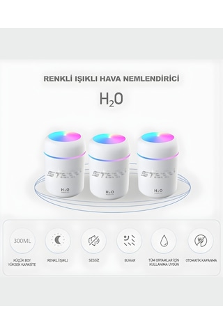 Steep Ultrasonik Hava Nemlendirici Buhar Makinesi Ve Aroma Difüzörü