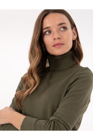 Pierre Cardin Kadın Haki Kazak /triko 50300786-vr027 Haki