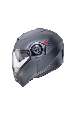 Caberg Duke Evo Çene Açılır Motosiklet Kaskı Mat Metalik Gri