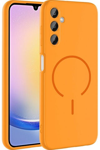 Galaxy Uyumlu A15 Kılıf M-safe Şarj Özellikli Zore Meta Kapak 1