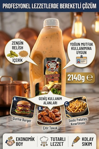 Burger Sos 2140 G X 6 Adet - 1 Koli Koli Bazlı Avantaj Paketi
