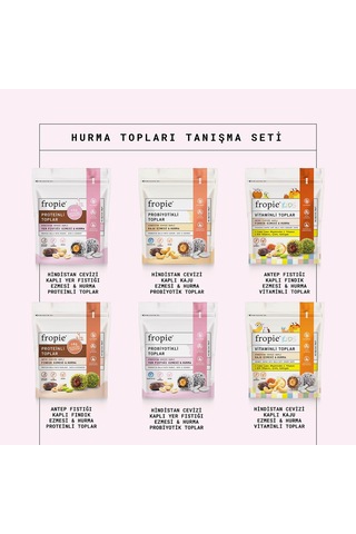 Fropie Meyve Topları Tanışma Seti 6 x 80 G