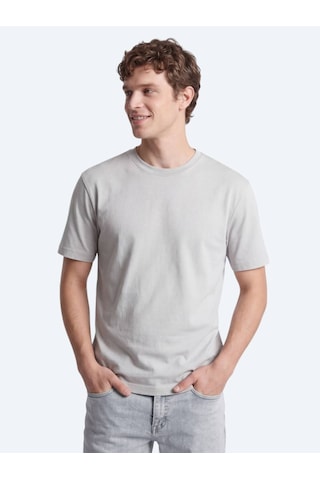 Kip Taş Düz T-shirt
