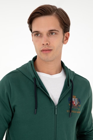 U.s. Polo Assn. Erkek Koyu Yeşil Sweatshirt 50293649-vr079 Koyu Yeşil