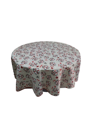 Duck (Leke İtici,Leke Tutmaz ) Kumaş,Yuvarlak ,Yemek Masası Örtüs