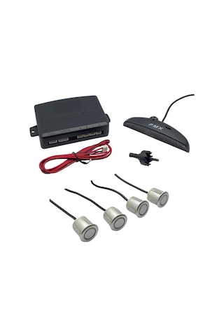 Park Sensörü Ses İkazlı+oval Göstergeli Ses Ayarlı 18.5 Mm Gri