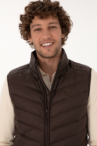 U.s. Polo Assn. Erkek Koyu Kahverengi Yelek Dokuma 50310045-vr084 Koyu Kahverengi