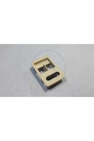 Vw Polo 6n2 1999-2002 Cam Düğme Çerçevesi Ön Sol İkili Bej