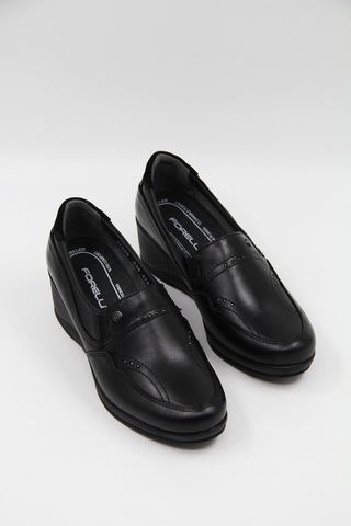 Forelli 57609 Kadın Comfort Ayakkabı - Siyah-siyah Siyah