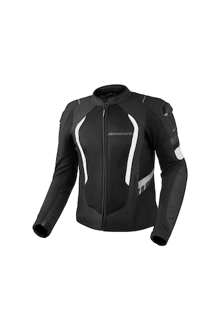 Shima Mesh Pro 2.0 Korumalı Motosiklet Montu Siyah Beyaz