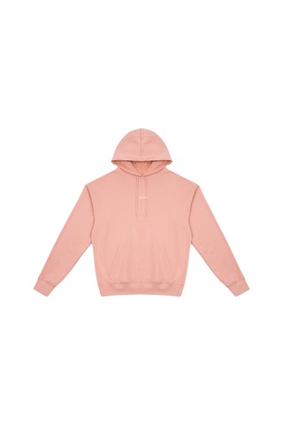 Beord Pembe %100 Pamuk Kapüşonlu Sweatshirt Bhd1-145