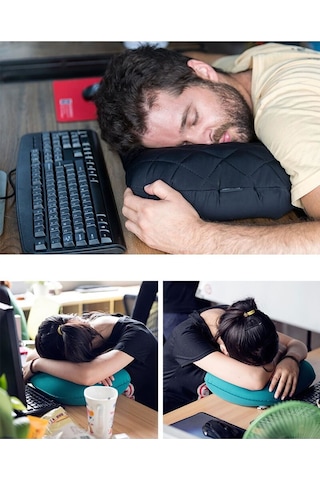 Naturehike Tpu Ultralight Şişme Yastık Turuncu Mavi