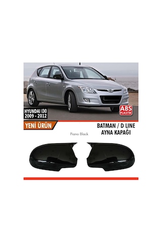Hyundai İ30 Batman Ayna Kapağı 2009-2012 Parlak Siyah