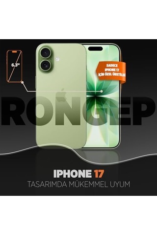 Apple İphone 17 6.3" İçin Kolay Kurulum Ekran Koruyucu Otomatik Toz Toplayan Hava Kabarcığı Bırakmayan Dokunmatik Ve Görüntü Kalitesini Bozmayan İphone 17 Ekran Koruyucu Cam