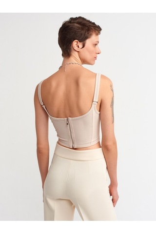 Dilvin Korse Top-Bej (530452075) Bej