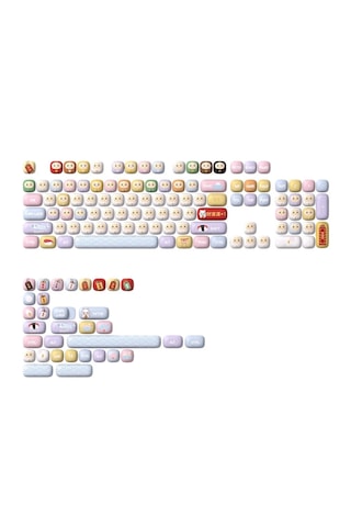 Akko Good Luck Charm Pbt 138 Adet Keycap Set