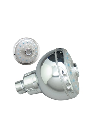 Xindoker Led Su Akışı İle Çalışan 3 Fonksiyonlu, 7 Renkli Otomatik Renk Değiştiren, Yüksek Basınçlı Duş Başlığı Boru Hariç Diğer