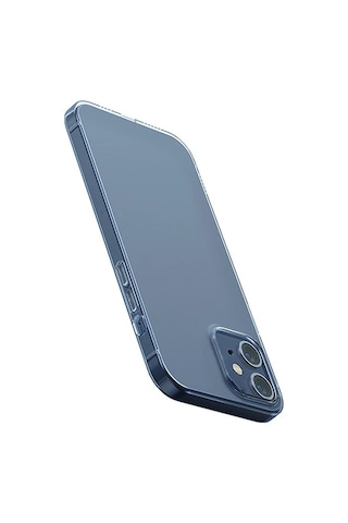 Baseus Simple Case Apple iPhone Uyumlu 12 Mini 5.4 İnce Silikon Şeffaf - Kılıf- 5775