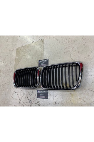 bmw 3 serisi e36 panjur böbrek takımı sağ sol set krom siyah