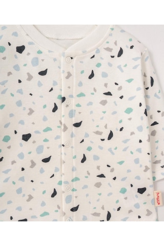 Çoraplı Pijama Takım Melanj