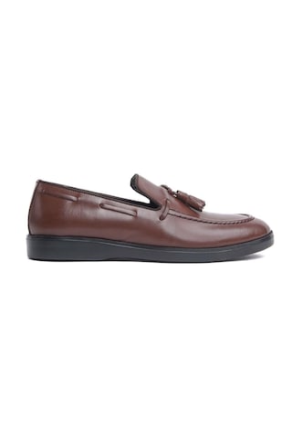 Mubiano Hakiki Deri Mbd100-tb Taba Püsküllü Erkek Spor Ayakkabı & Loafer Taba