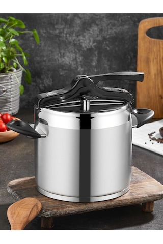 Vento Sıyah 5 Lt Klasık Duduklu Tencere Siyah