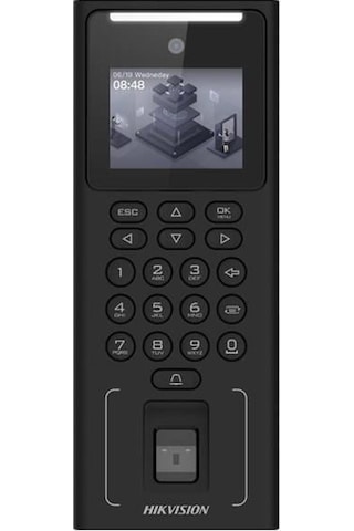 Hıkvısıon Ds-k1t321mfwx Yüz Tanıma Ve Parmak İzi Kontrol Terminali