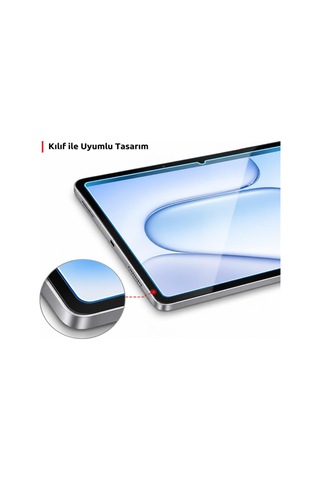 Honor Pad 20/ Pad 20 Pro Ekran Koruyucu 12.1 İnç 9H Kırılmaz Esnek Nano Cam
