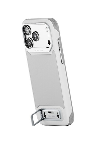 Khronos Lite Apple iPhone Uyumlu 17 Pro Max Case Light Gray