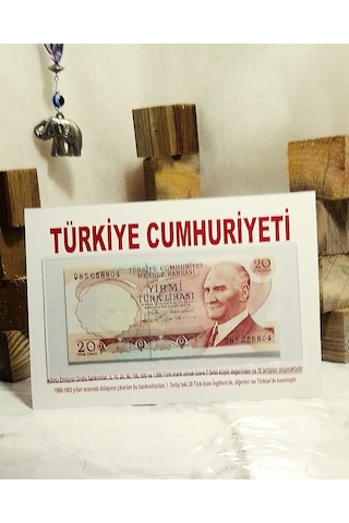 Cumhuriyet İlk Dönemi Koleksiyon Kâğıt Para 620b