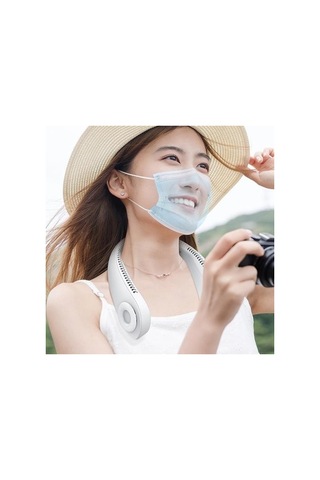 Taşınabilir Klima Fanı Zqk3go Beyaz