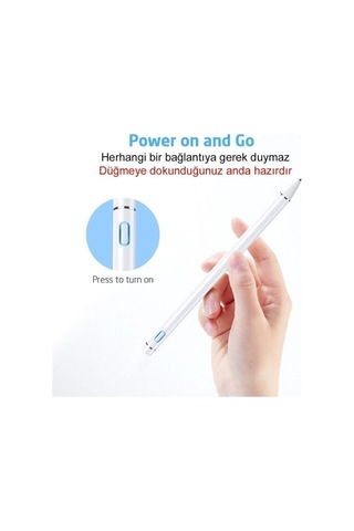 Apple Uyumlu iPad Iphone Android Pencil Dokunmatik Stylus Kalem
