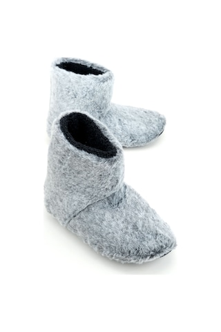 Gezer Erkek Kışlık Sessiz Taban Ev Panduf Bot Ga7kte.03430.01.v32.0c Gri