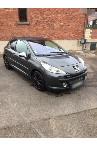 7414pw Arka Tampon Çeki Demir Kapağı Peugeot 207