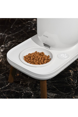 Bork Z650 Otomatik Mama Kabı - Seramik Kase, 6 Beslenme Döngüsü Ve Şık Tasarım Plastik, Melamin Mama & Su Kapları Çok Renkli