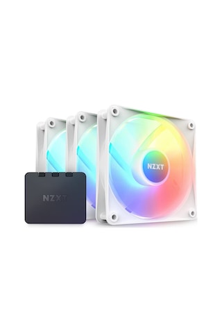 Nzxt F120 Rgb Core Beyaz 3x120 Mm Fan Rf-c12tf-w1