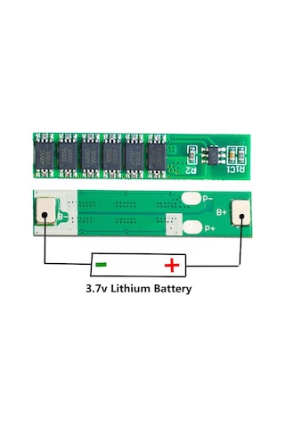 Alkatronik-Bms 1S 15A Koruma Kartı 3.7V Lityum 18650 Pil Batarya Lipo Li-İon