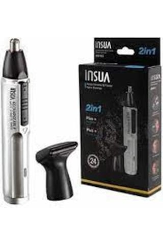 Insua HD-102 Kulak Burun Kıl Alma Makinesi Şarjlı 10 Adet