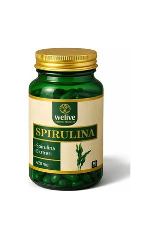 Welıve Spirülina Capsul 90 Kapsül