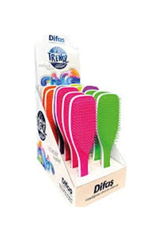 Difaş Trednz Saç Fırçası 3'lü