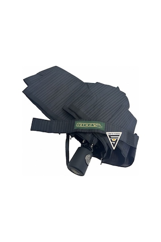 April A-210g A3 Süper Mini 8 Telli Tam Otomatik Şemsiye Siyah