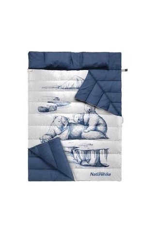 Naturehike Çift Kişilik Uyku Tulumu Polar Bear Çok Renkli