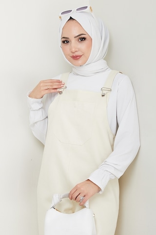 Tek Cepli Bahçıvan Tulum 1553 - Bej Bej